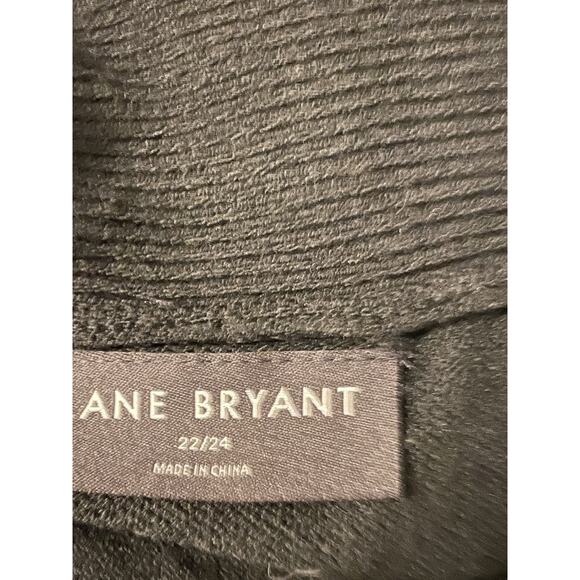 Lane Bryant Cardigan Sweater Womens Plus Size 22/24 Boho Aztec Open Knit Belted - Picture 6 of 9